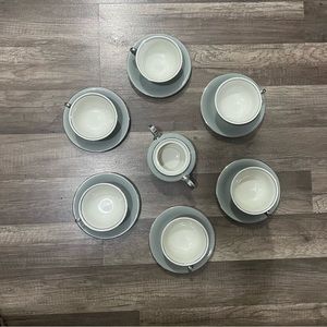 CASTLETON kitchen tableware cup set. Made in USA